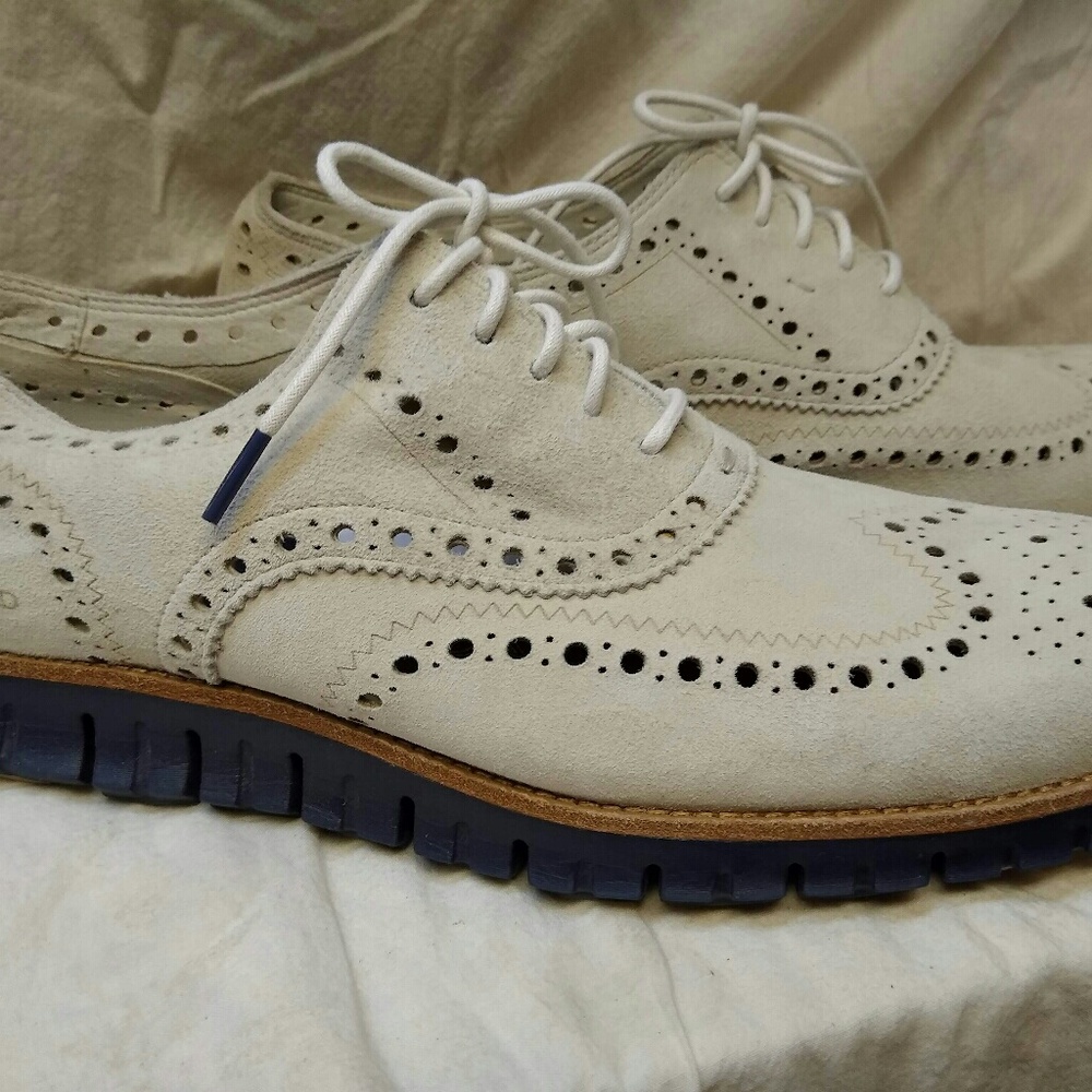 COLE HAAN "Zeroground" Men's Suede Loafers